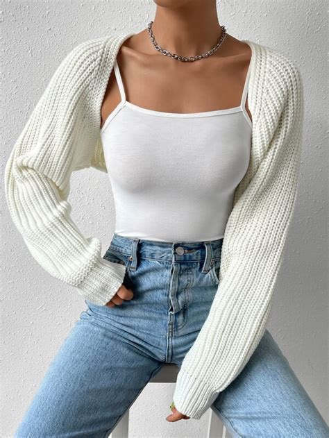 shein cardigan|shrug cardigan shein.